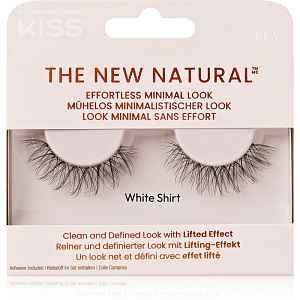 KISS The New Natural Effortless Minimal Look umělé řasy White Shirt 1 pár