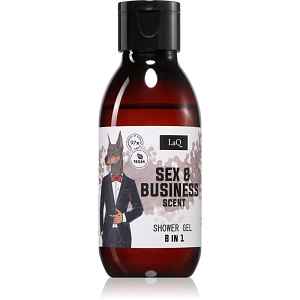 LaQ Sex & Bussiness svěží sprchový gel 8 v 1 100 ml