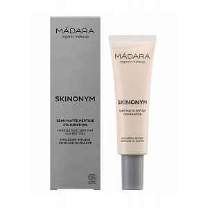 MÁDARA Skinonym Porcelain polomatný make-up s peptidy 30 ml