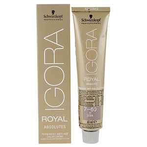 Schwarzkopf Professional IGORA Royal Absolutes barva na vlasy odstín 6-60 Dark Blonde Chocolate Natural 60 ml