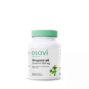 Osavi Oregano oil Carvacrol, Oregánový olej, 180 mg, 60 enterosolventních kapslí