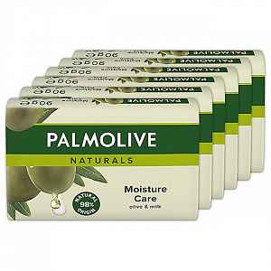 PALMOLIVE Naturals Olive Milk Mýdlo 6x 90 g