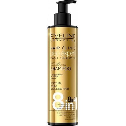Eveline Hair Clinic Oleo Expert – Šampon na vlasy 245ml