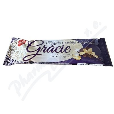 Gracie -tyčinka se sójou arašídy rozinkami 30g