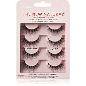 KISS The New Natural Effortless Minimal Look umělé řasy Wide Slacks 8 ks