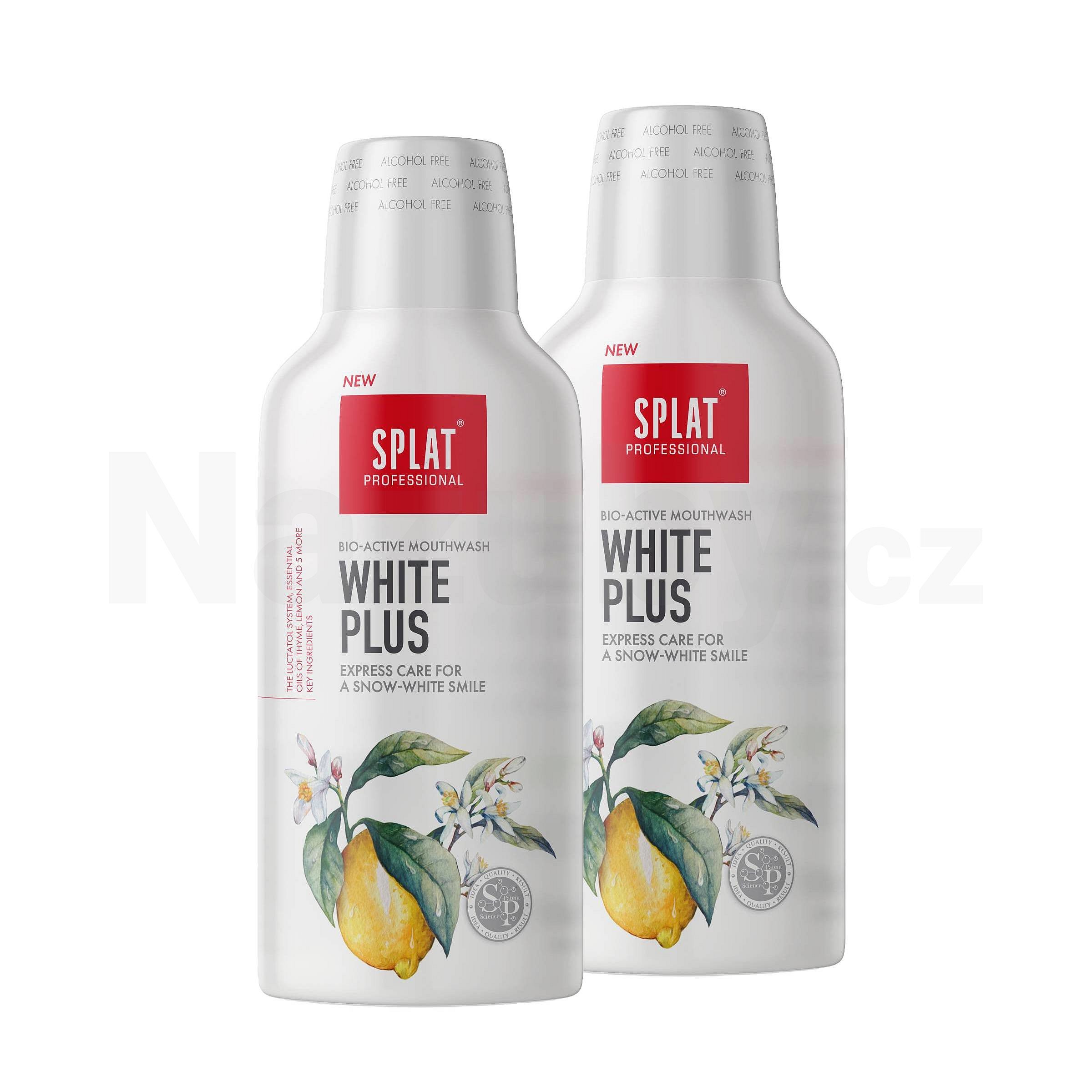 Splat Professional White plus ústní voda 2x275 ml