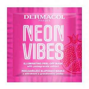 Rozjasňující slupovací maska Neon Vibes (Illuminating Peel-Off Mask)