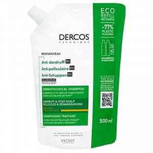 ﻿VICHY DERCOS šampon proti lupům Suché vlasy 500 ml