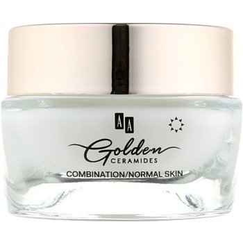 AA Cosmetics Golden Ceramides denní protivráskový krém s matným efektem  50 ml