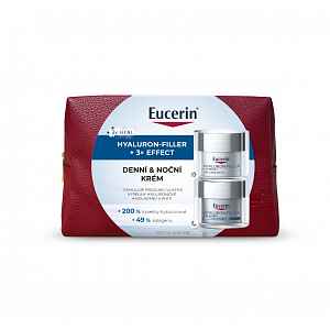 Eucerin Hyaluron-Filler + 3x Effect vánoční kazeta 2x50 ml
