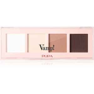 PUPA Milano Vamp! Eyeshadow Palette paletka očních stínů 001 Natural Matt 5.2 g