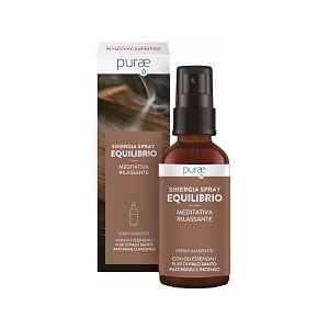PURAE EQUILIBRIO - Rovnováha mysli - Směs pro uzemnění a zklidnění mysli ve spreji 60 ml