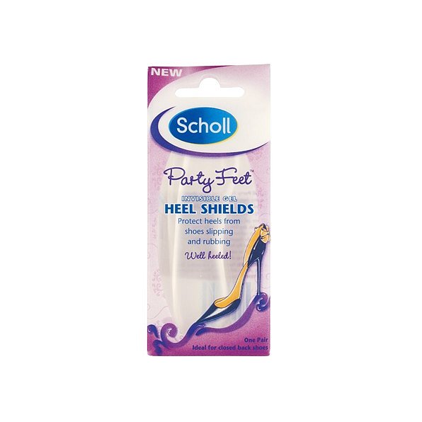 Scholl Party Feet Heel Shields gelové polštářky na paty 1 pár