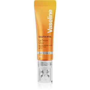 Vaseline Gluta-Hya Lip Serum hydratační balzám na rty SPF 15 odstín Juicy Peach 10 ml