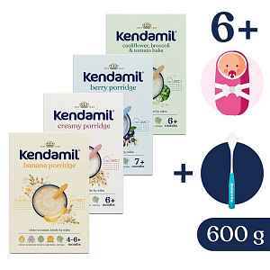 KENDAMIL Variace ovocných kaší 4 x 150 g