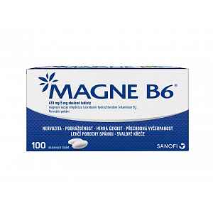 Magne B6® 470mg/5mg obalené tablety 100 tablet