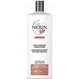 Nioxin System 3 hydratační a vyživující kondicionér pro snadné rozčesání vlasů 1000 ml