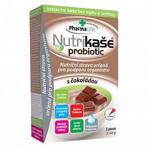Nutrikaše probiotic - s čokoládou 180g (3x60g)