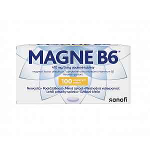 Magne B6® 470mg/5mg obalené tablety 100 tablet