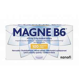 Magne B6® 470mg/5mg obalené tablety 100 tablet