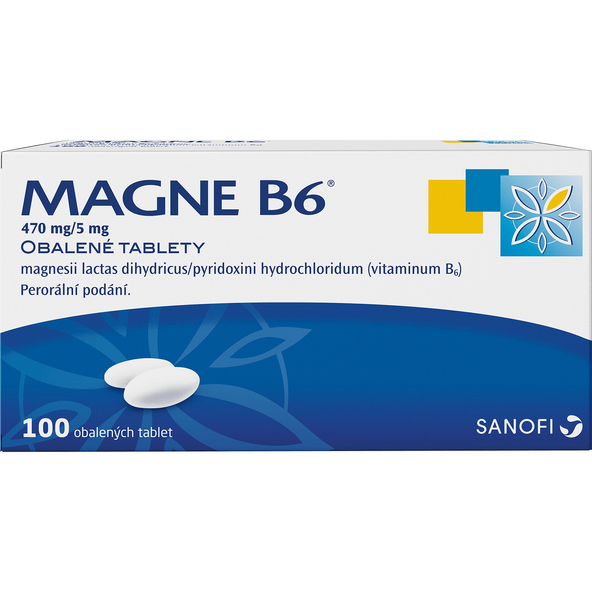 Magne B6® 470mg/5mg obalené tablety 100 tablet