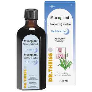 Mucoplant Jitrocelový roztok Na dobrou noc 100ml