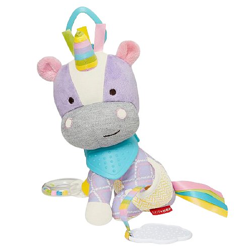 Skip Hop Hračka na C kroužku aktivní Bandana Buddies Jednorožec 0 m+
