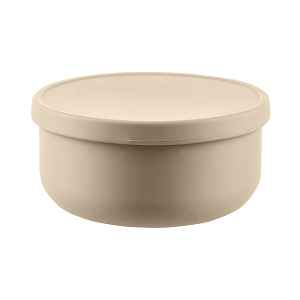 Zopa Silikonová miska s víčkem, Sand Beige 3