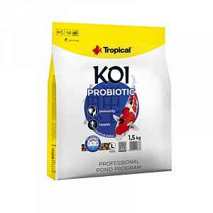Tropical KOI PROBIOTIC PELLET SIZE L 5l/1,5kg plovoucí krmivo s probiotiky pro jezírkov