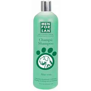 Menforsan Přírodní zklidňující, hojivý šampon s výtažky z aloe vera 300ml