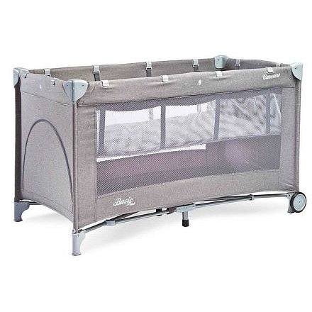 Cestovní postýlka CARETERO Basic Plus 2017 grey