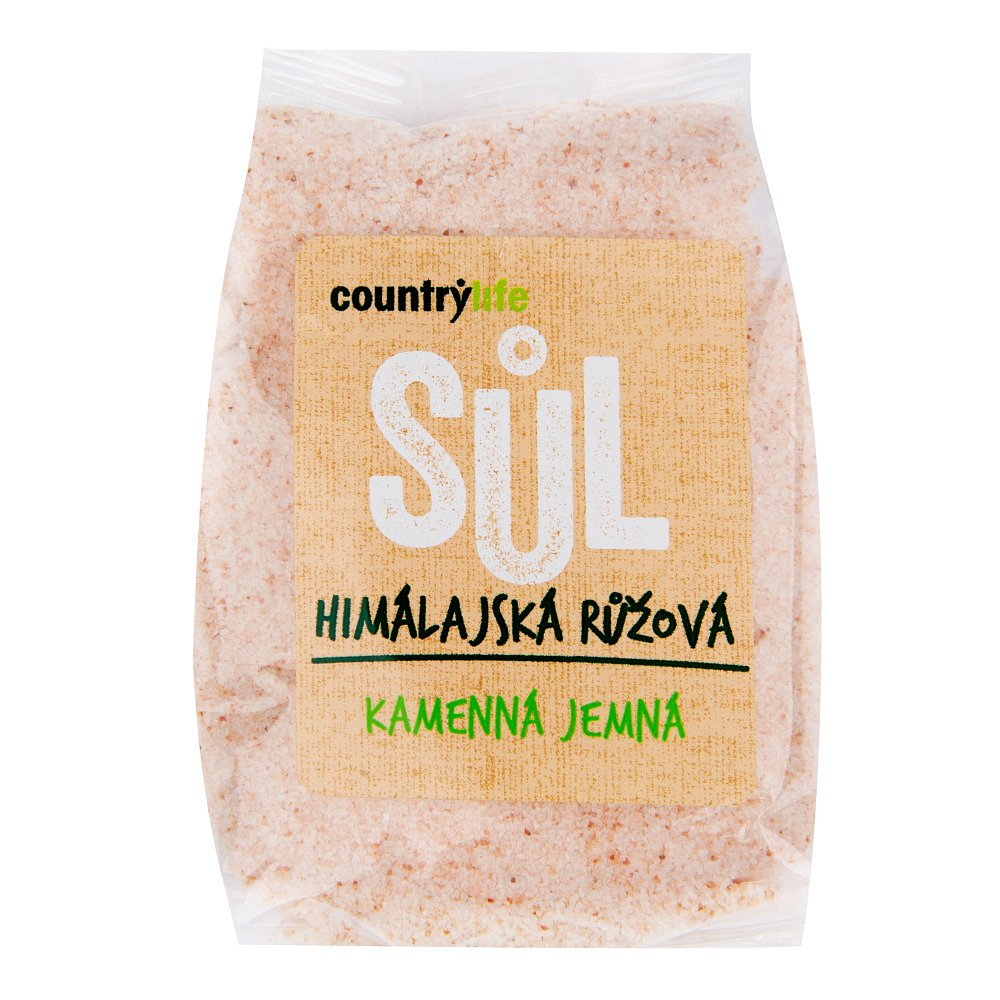 COUNTRY LIFE Sůl himálajská růžová jemná 500 g