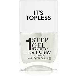 Nails Inc. It’s Topless gelový lak na nehty pro dlouhotrvající efekt odstín Sydney 14 ml