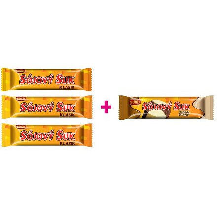 Sojový suk multipack 3+1 zdarma 200g