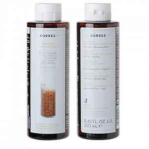 Korres Rice Proteins & Linden šampon pro jemné vlasy 250 ml