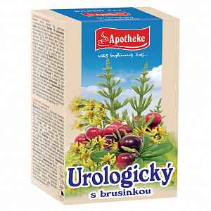 APOTHEKE Urologický čaj s brusinkou 20 sáčků