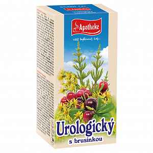 APOTHEKE Urologický čaj s brusinkou 20 sáčků