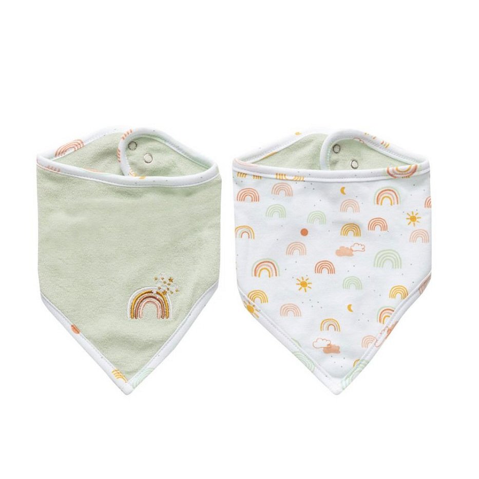 Bébé-Jou Bandana slintáček Rainbow Sky 2ks