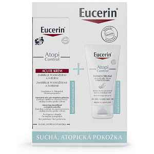 Eucerin AtopiControl Acute krém 40 ml + AtopiControl krém na ruce 75 ml dárková sada