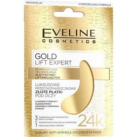 Eveline Gold Lift Expert – Luxusní zlaté polštářky pod oči
