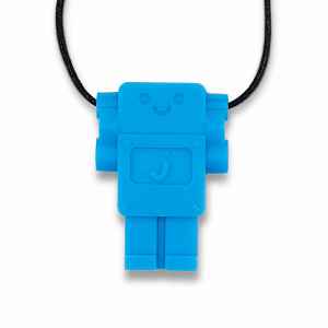 Jellystone Designs Uklidňující přívěsek Robot, světle modrý