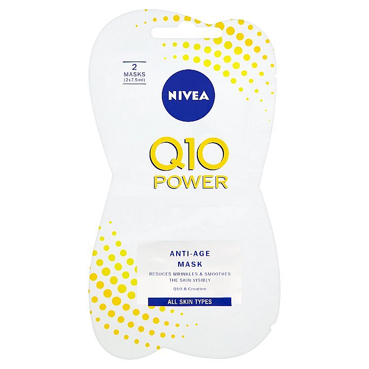 Nivea Vyhlazující maska proti vráskám Q10 Plus 15 ml