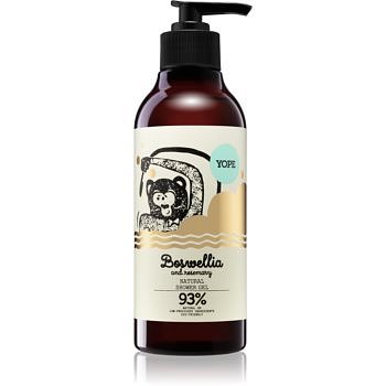 Yope Boswellia & Rosemary přírodní sprchový gel 400 ml