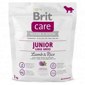 BRIT Care Dog Junior Large Breed Lamb & Rice 1 kg