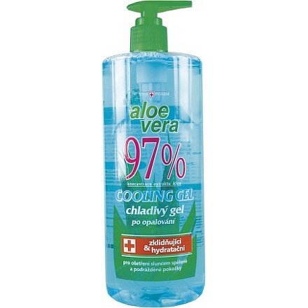 Aloe Vera 97% chladivý gel po opalování 500ml