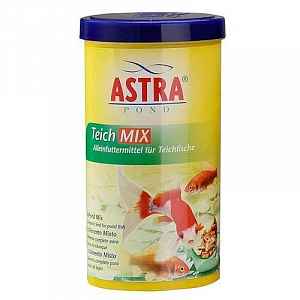 Astra TEICH MIX 1l/ 145g kombinované krmivo směs vloček, pelet, měkkýšů a korý