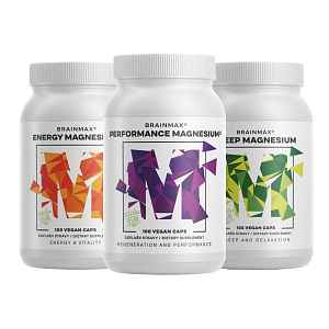 BrainMax Magnesium Trio, výhodný balíček