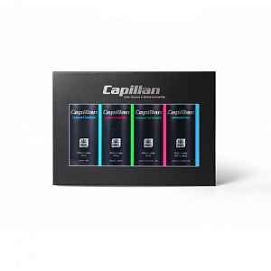 Capillan vlasový aktivátor 200 ml + vlasový šampon 200 ml + vlasový balzám 200 ml + sprchový gel 200 ml dárková sada