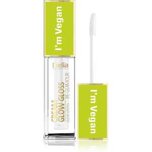 Delia Cosmetics I'm Vegan lesk na rty odstín Totally Crystal 5 ml