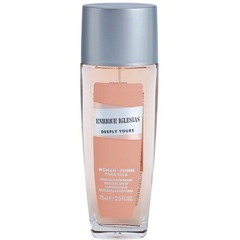 Enrique Iglesias Deeply Yours deodorant s rozprašovačem pro ženy 75 ml